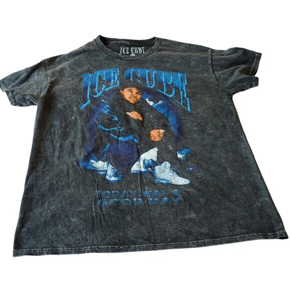 NEW Ice Cube Graphic Tee T-Shirt Today was a Good Day LARGE 100% Cotton Music - Picture 5 of 5